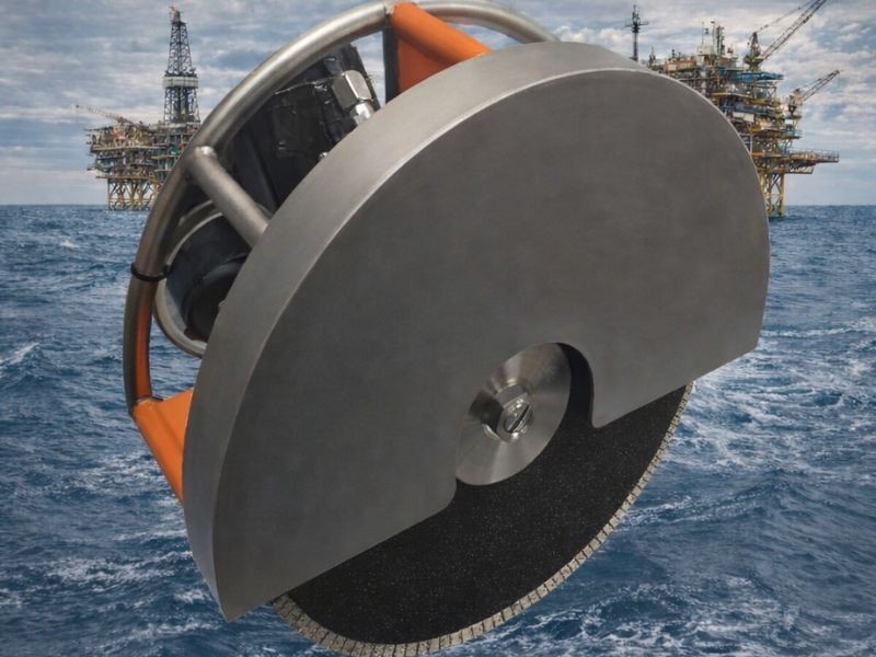 Como Funciona o ROV (Remotely Operated Vehicle) no Corte de Estruturas Submarinas