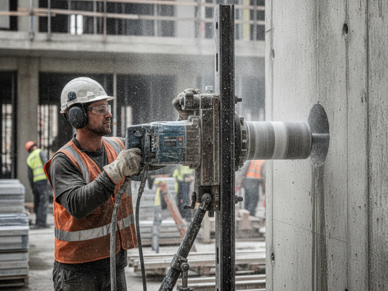 Coroa Diamantada Segmentada, Contínua ou Turbo: Qual o Melhor para Cada Concreto?