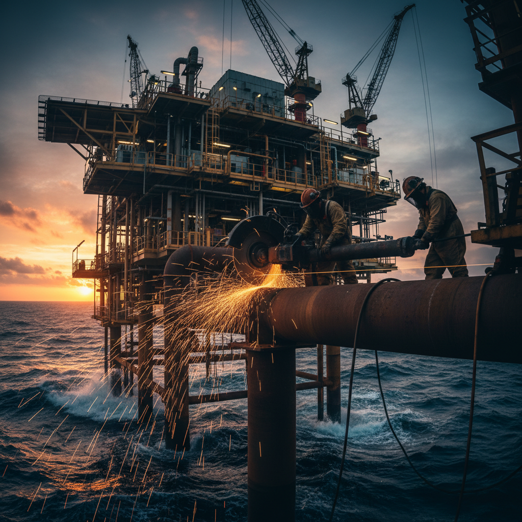Paradas Não Planejadas no Offshore: Como a Escolha da Ferramenta de Corte Impacta a Produtividade Operacional