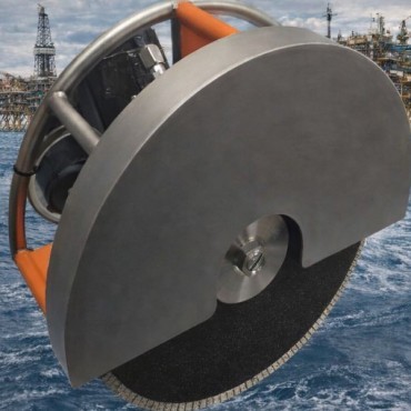 Ferramentas Diamantadas para Empresas de Off-Shore - Corte Submerso com ROV em Macaé