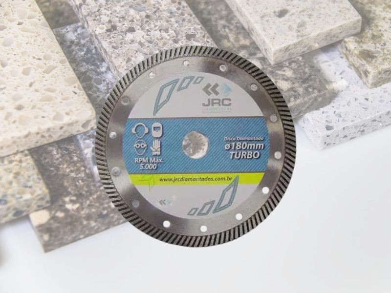 Disco Diamantado 180mm para corte em Granito